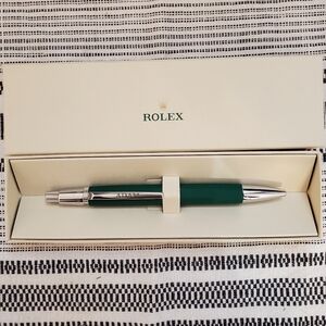 ROLEX MONOGRAMMED BALLPOINT PUSH PEN